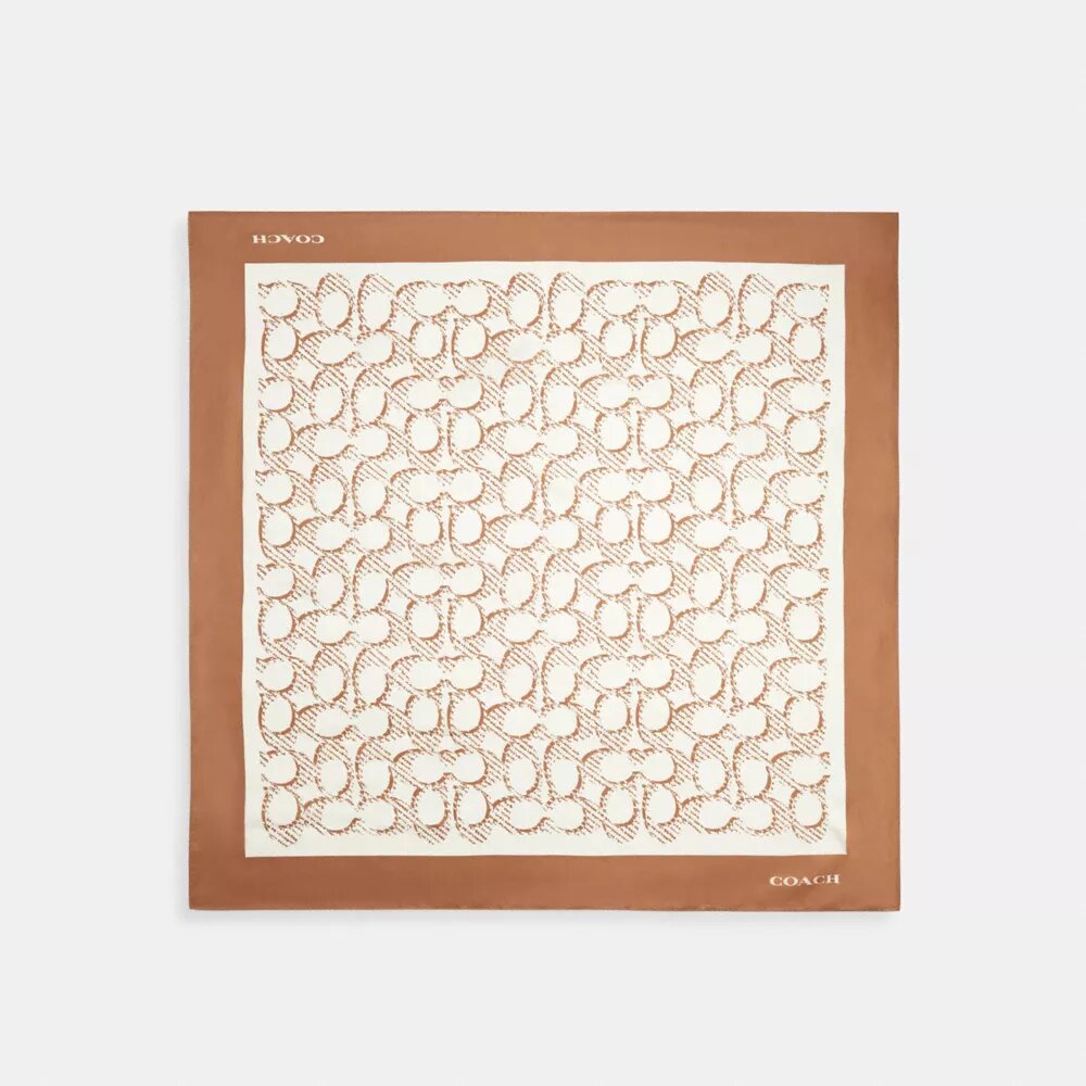 Signature Silk Square Scarf