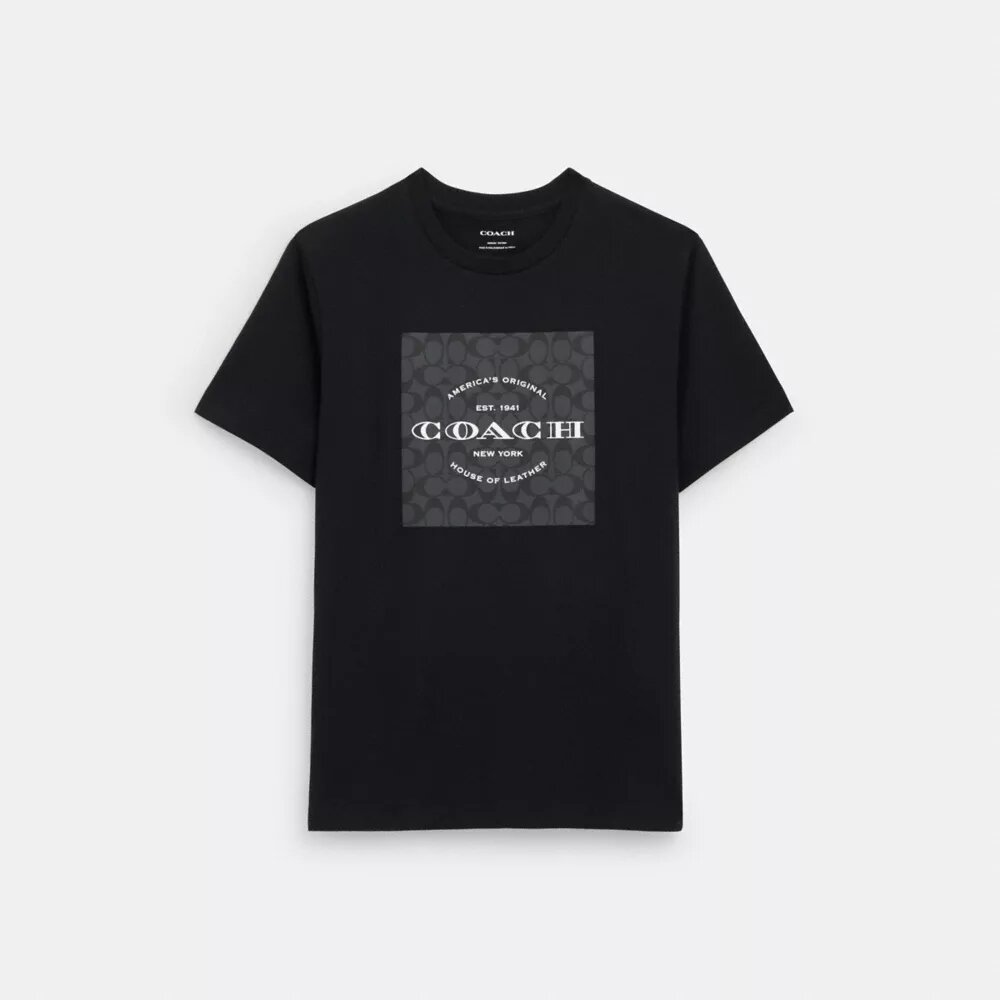 Signature Square T-Shirt in Organic Cotton
