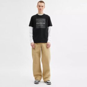 Signature Square T-Shirt in Organic Cotton