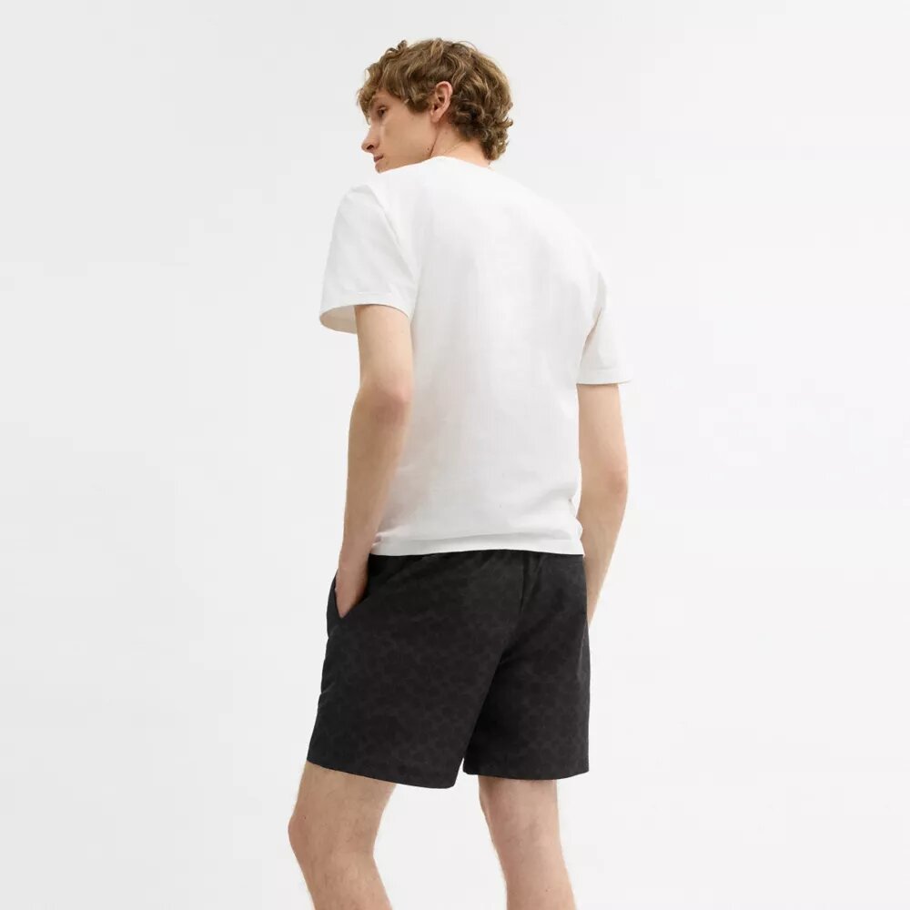 Signature Swim Trunks in Recycled Polyester