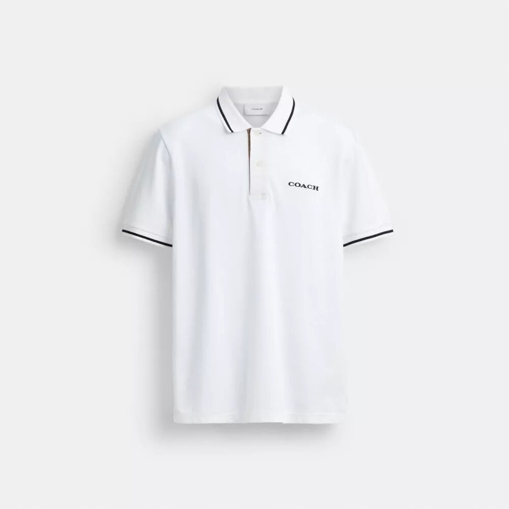 Signature Trim Polo in Organic Cotton