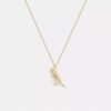 Skeletal Rexy Pendant Necklace