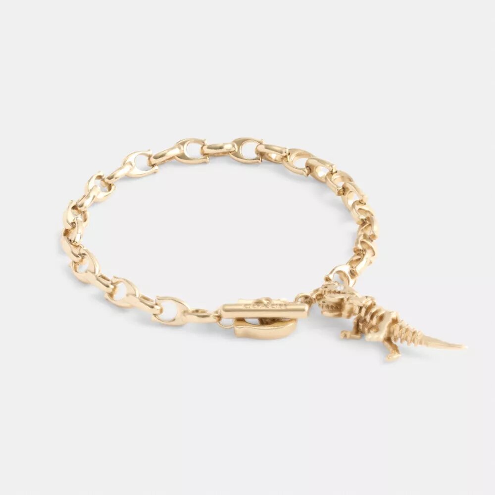 Skeletal Rexy Signature Chain Bracelet