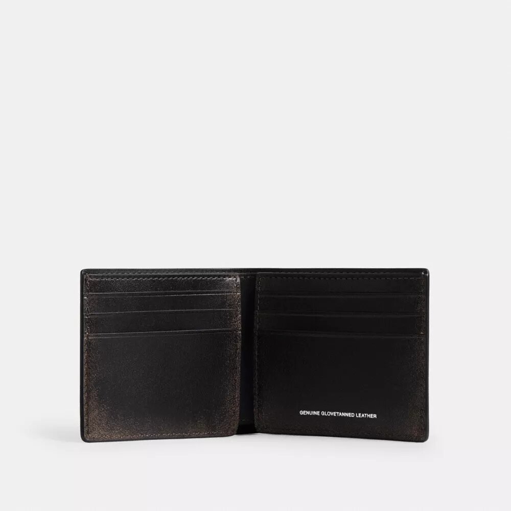 Slim Billfold Wallet in Loved Leather