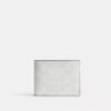 Slim Billfold Wallet in Signature Canvas