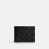 Slim Billfold Wallet in Signature Canvas