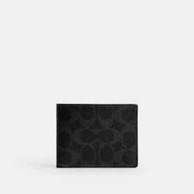 Slim Billfold Wallet in Signature Canvas