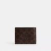 Slim Billfold Wallet in Signature Canvas