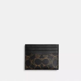 Slim Id Card Case in Loved Signature Canvas