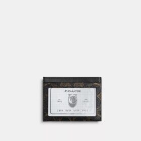 Slim Id Card Case in Loved Signature Canvas