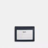 Slim Id Card Case in Regenerative Cotton with Quilting