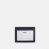 Slim Id Card Case in Regenerative Cotton with Quilting