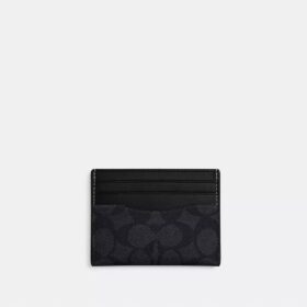 Slim Id Card Case in Signature Canvas