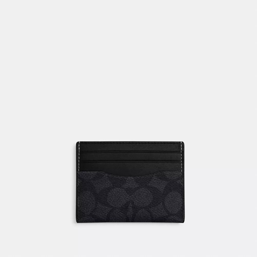 Slim Id Card Case in Signature Canvas
