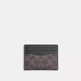 Slim Id Card Case in Signature Canvas