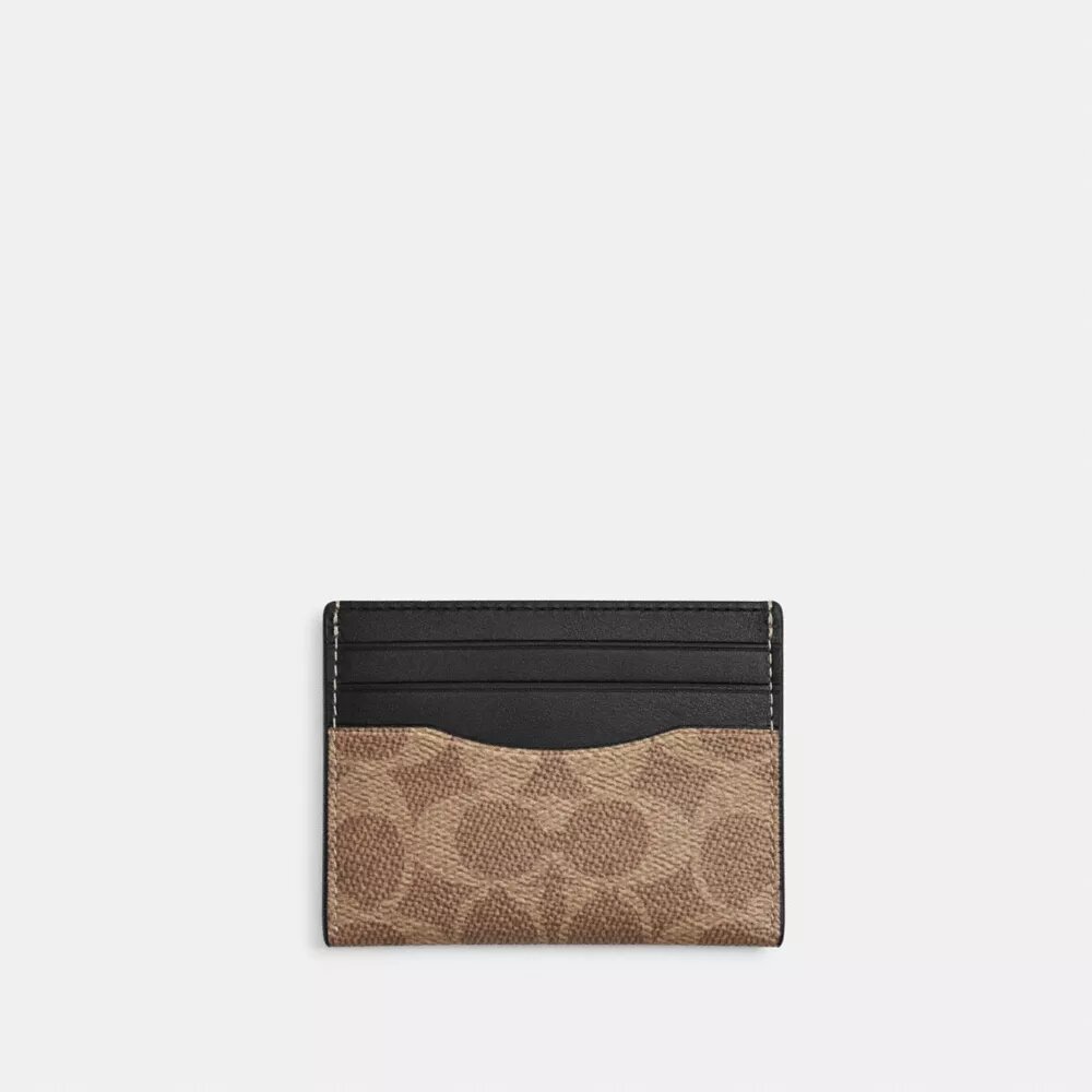 Slim Id Card Case in Signature Canvas