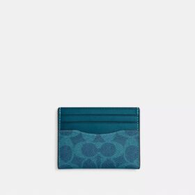 Slim Id Card Case in Signature Canvas