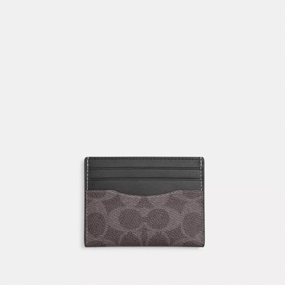 Slim Id Card Case in Signature Canvas