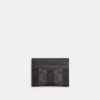 Slim Id Card Case in Signature Canvas with Stripes