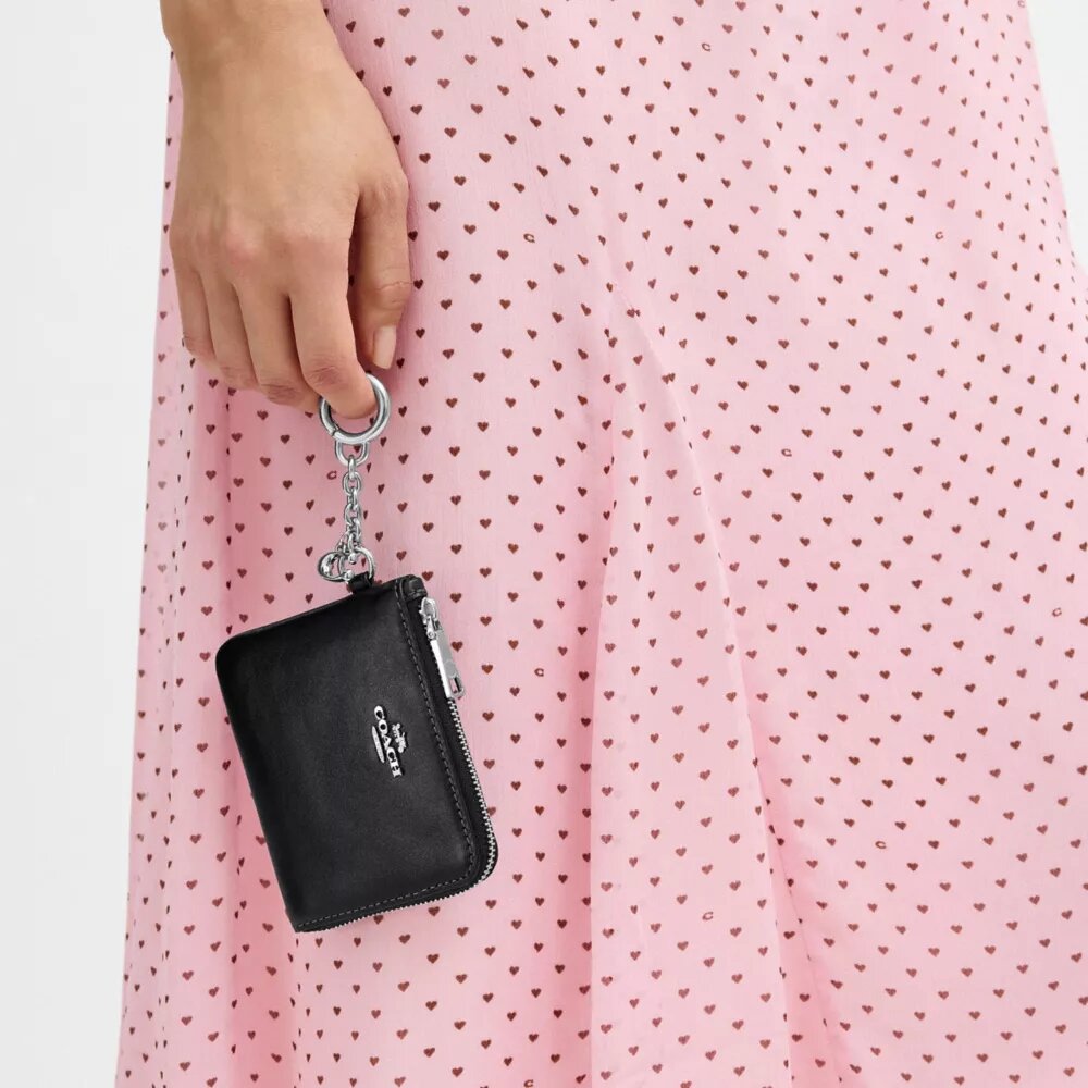 Small Corner Zip Wallet