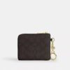 Small Corner Zip Wallet in Signature Canvas