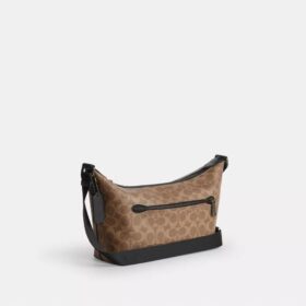 Small Finn Crossbody Bag with Pouch in Signature Canvas