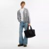 Small Tour Tote Bag in Signature Denim