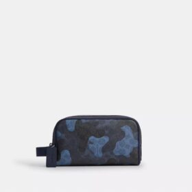 Small Travel Kit in Signature Camo Print