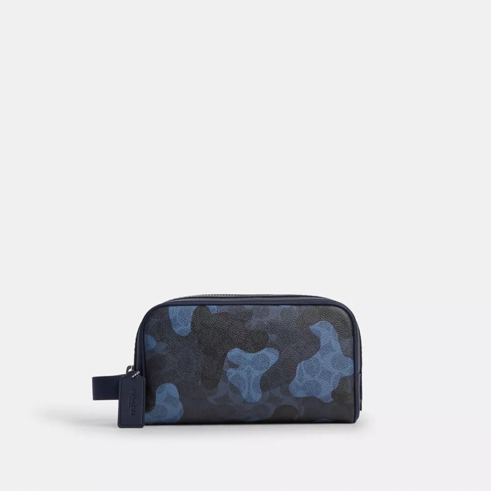 Small Travel Kit in Signature Camo Print