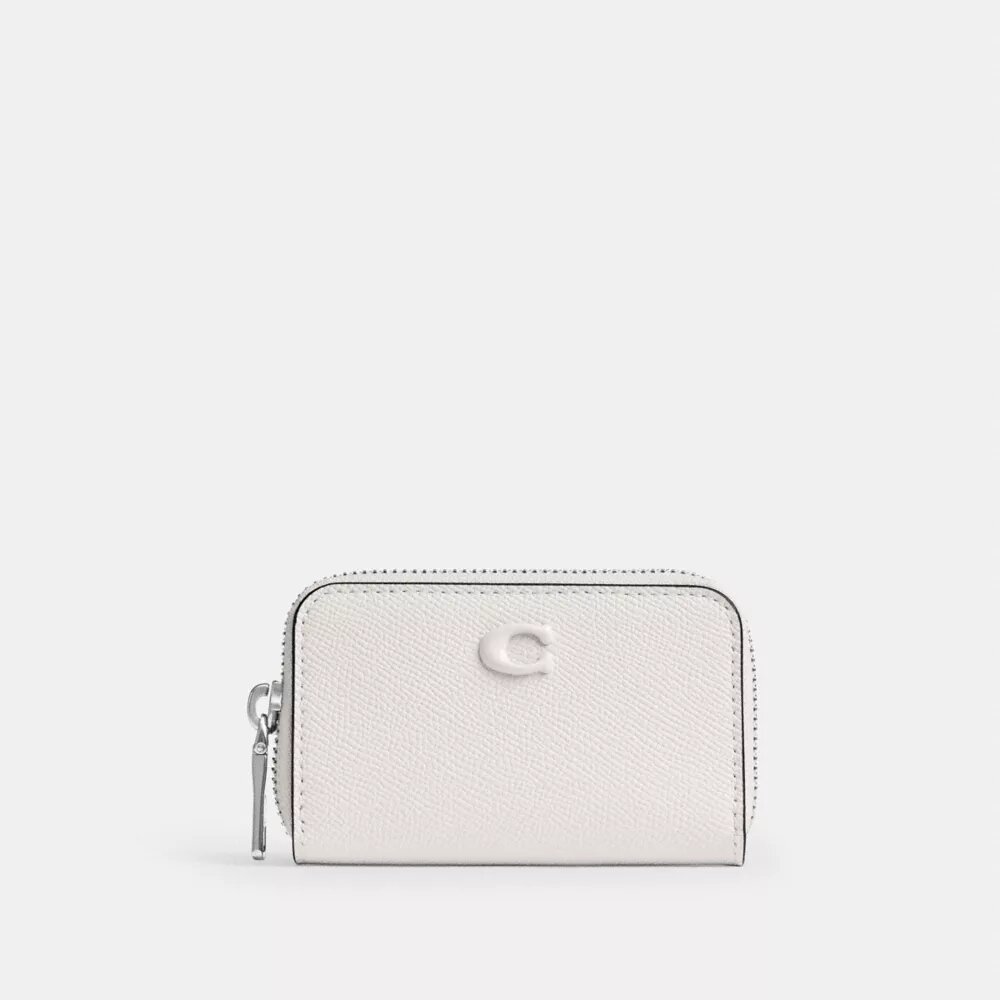 Small Zip Around Card Case