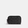 Small Zip Around Card Case in Signature Canvas