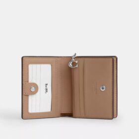 Snap Wallet in Rainbow Signature Canvas