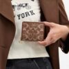 Snap Wallet in Signature Chenille