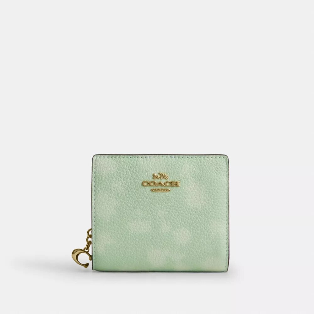 Snap Wallet with Floral Print