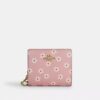 Snap Wallet with Floral Print