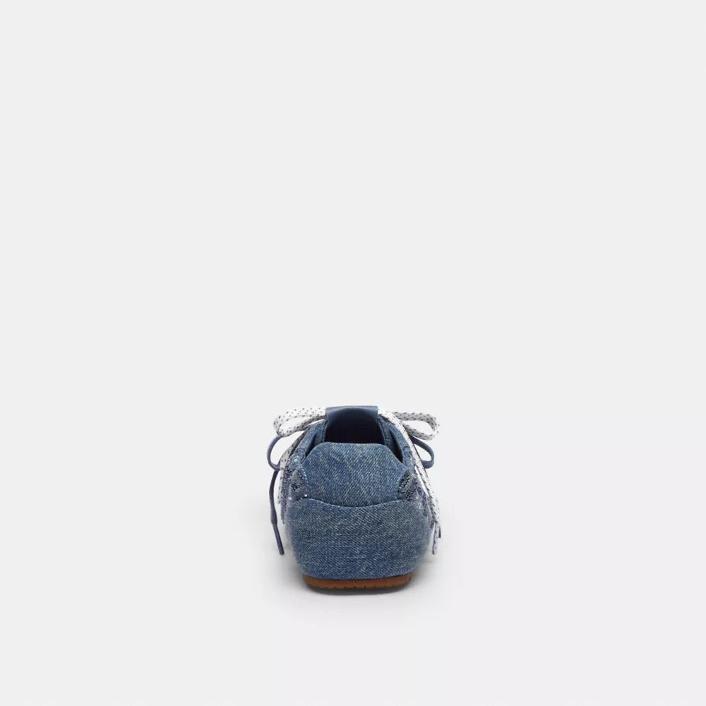 Soft Sneaker in Signature Denim