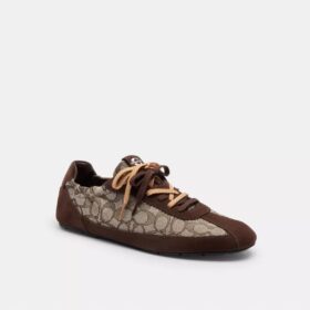 Soft Sneaker in Signature Jacquard