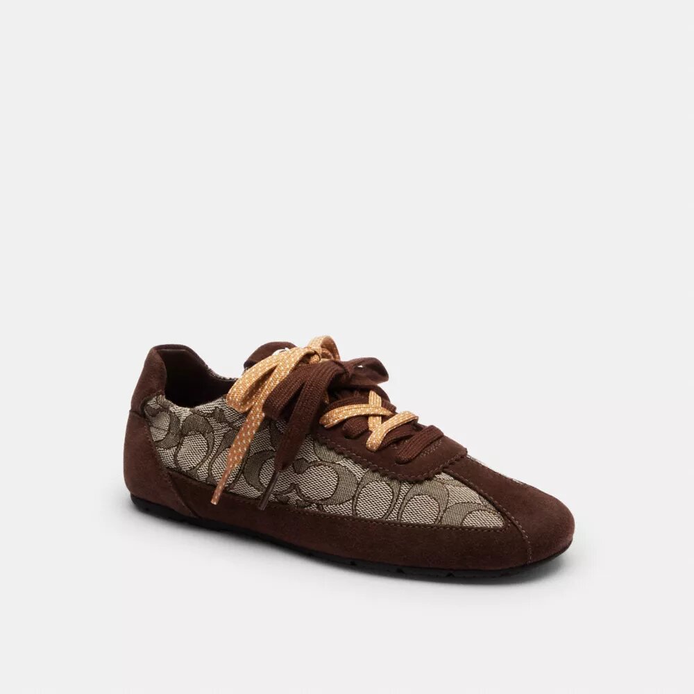 Soft Sneaker in Signature Jacquard
