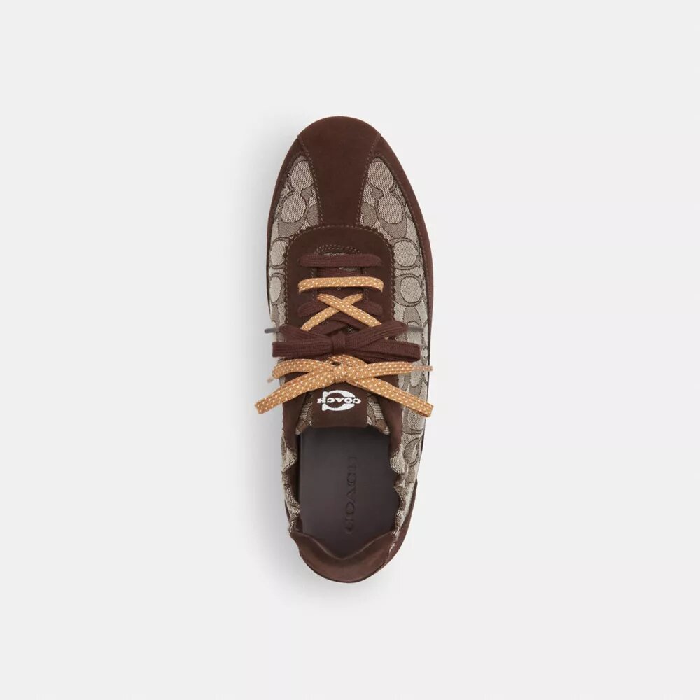 Soft Sneaker in Signature Jacquard