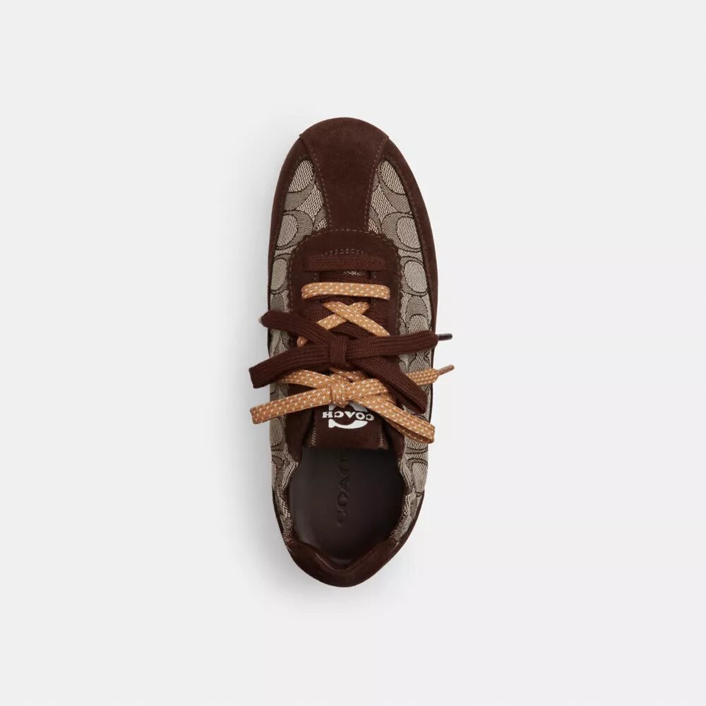 Soft Sneaker in Signature Jacquard