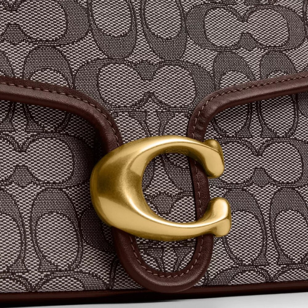 Soft Tabby Shoulder Bag in Signature Jacquard