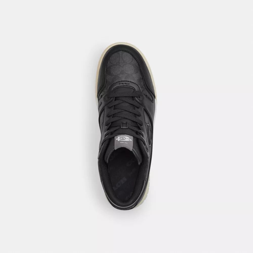 Soho Mid Top Sneaker in Signature Canvas