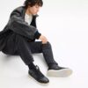 Soho Mid Top Sneaker in Signature Canvas