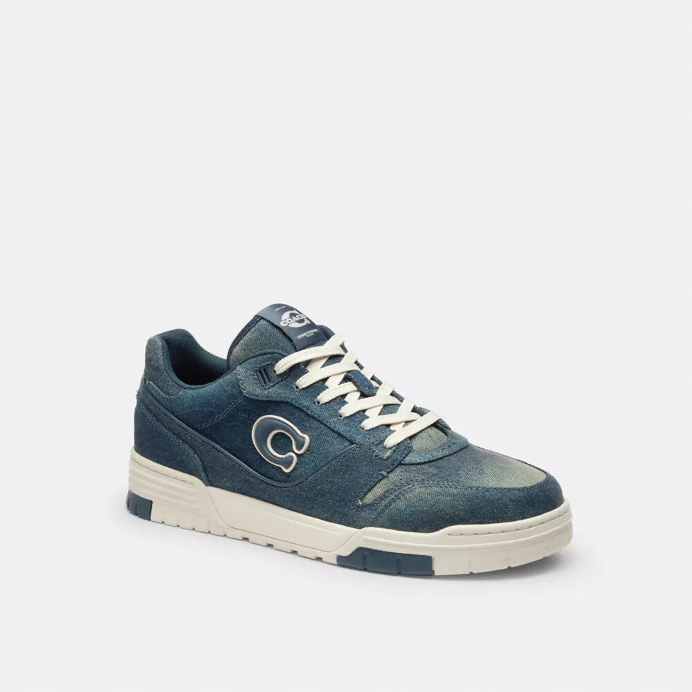 Soho Sneaker in Loved Denim