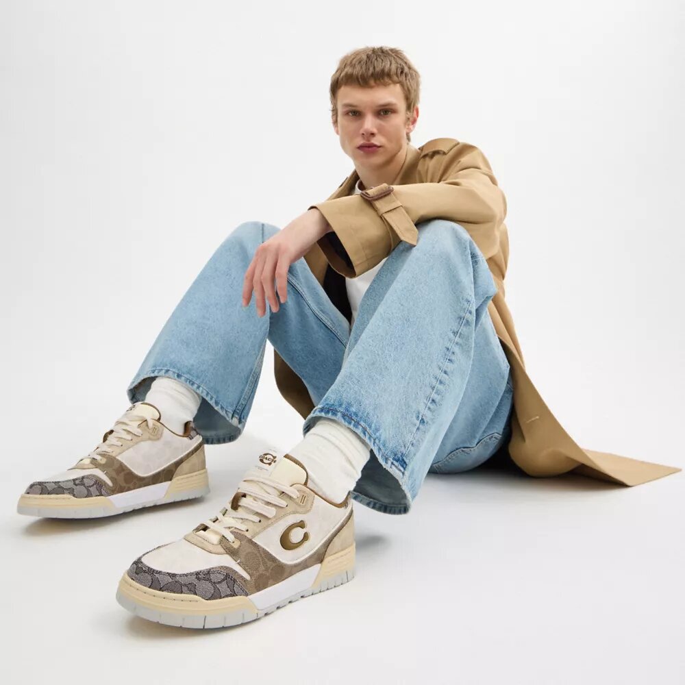 Soho Sneaker in Mixed Signature