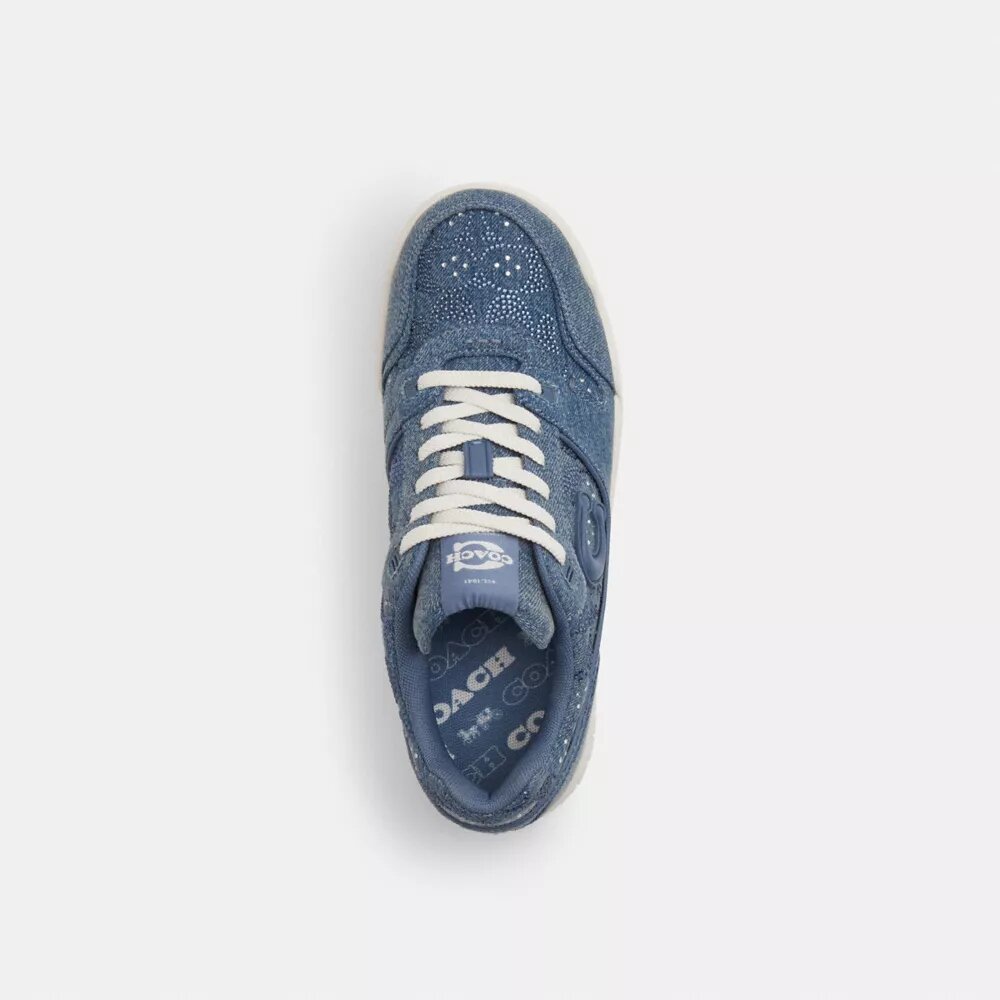 Soho Sneaker in Signature Denim