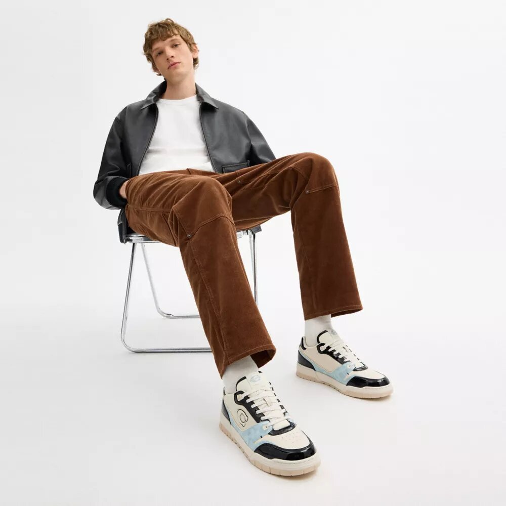 Soho Sneaker with Patent Signature