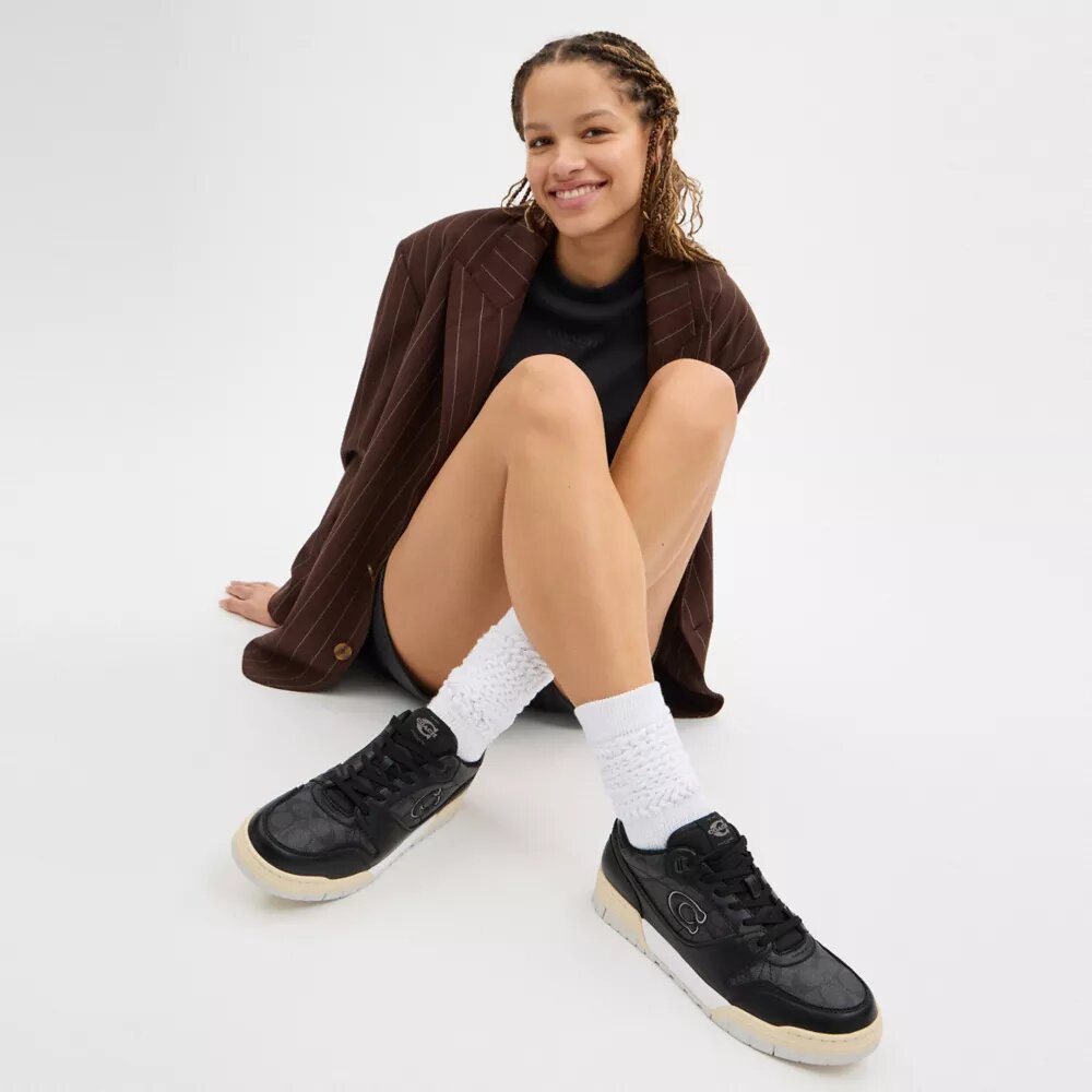 Soho Sneaker with Signature Canvas