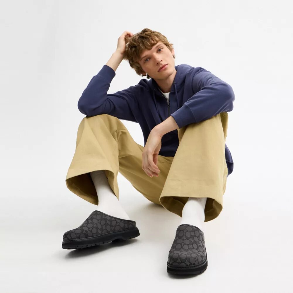 Sport Clog in Signature Jacquard