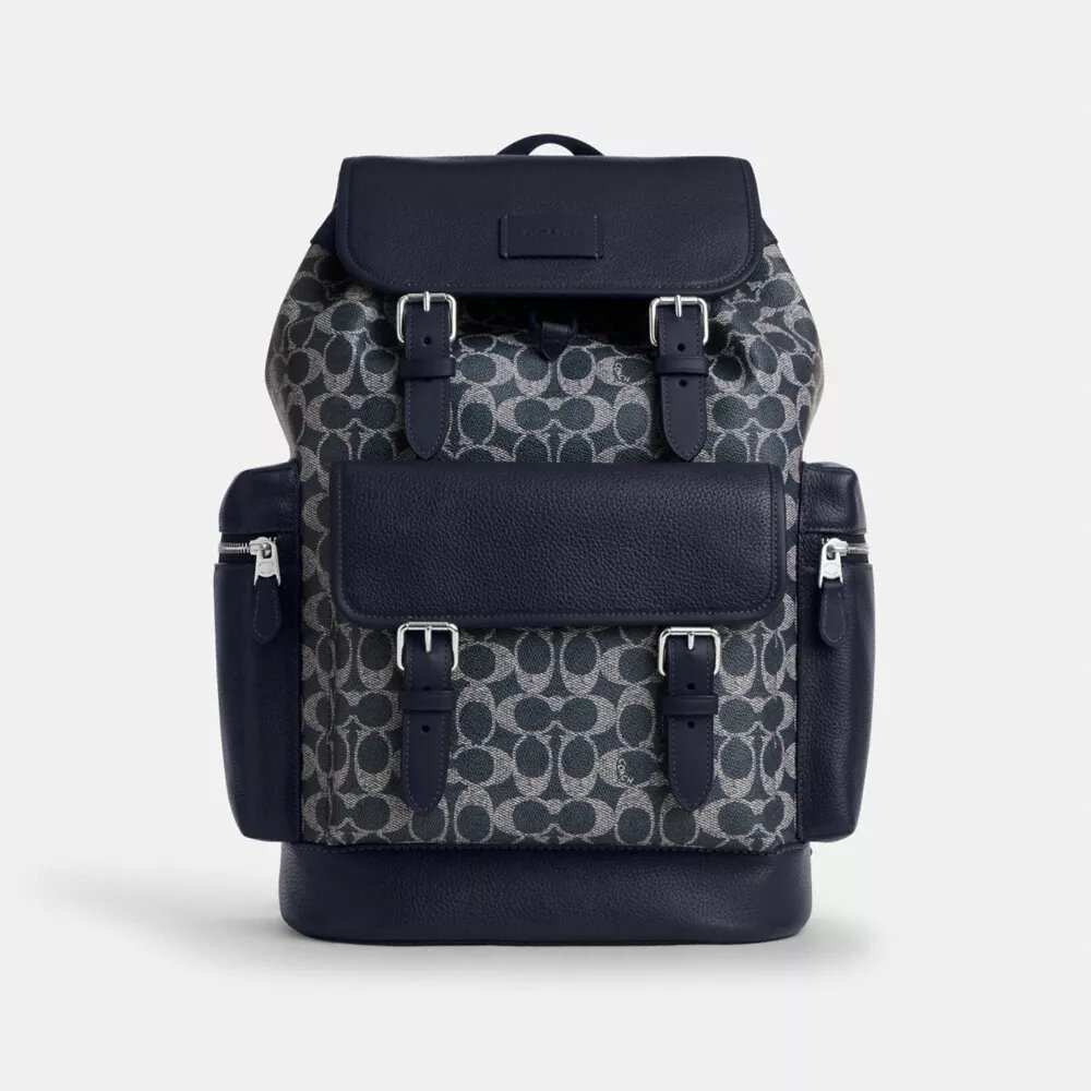 Sprint Backpack in Colorblock Signature Canvas